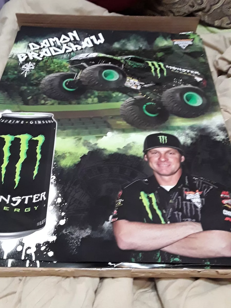 Monster Jam - Monster Energy and driver, Damon Bradshaw, will be