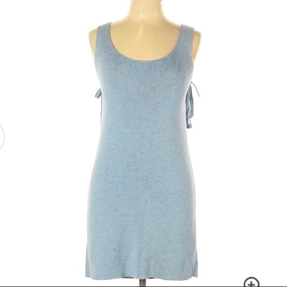 white christmas dresses Grace of Monaco Remake Dreamy Blue Dress Short Style: 115 cm/ 45 Inches / XL I Retro Fairy main image 0