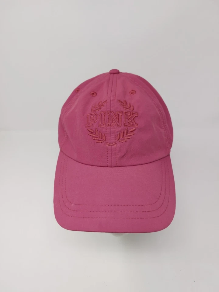 ROSA Victorias Secret Mujer Correa Trasera Papá Sombrero Gorra Ajustable Foto 2 de 4