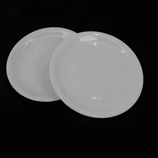 Lot of 2 Rosenthal Classic Modern White Salad Plate 7.5" diameter Vintage Plain