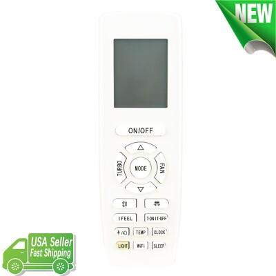 YAP1FB2F Replace Remote for Gree Air Conditioner 4LIV09HP115V1AH 4LIV12HP115V1AH