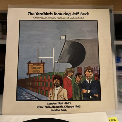 THE YARDBIRDS LP FEAT. JEFF BECK X806