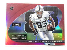 2021 Playoff Behind the Numbers Pink Darren Waller #BTN-DWA