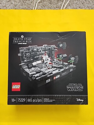 LEGO Star Wars: Death Star Trench Run Diorama 75329 (READ DESCRIPTION)