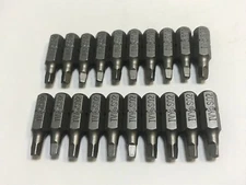 (20) Ivy Classic Impact Plus #2 Square Power Bits - 1" Length