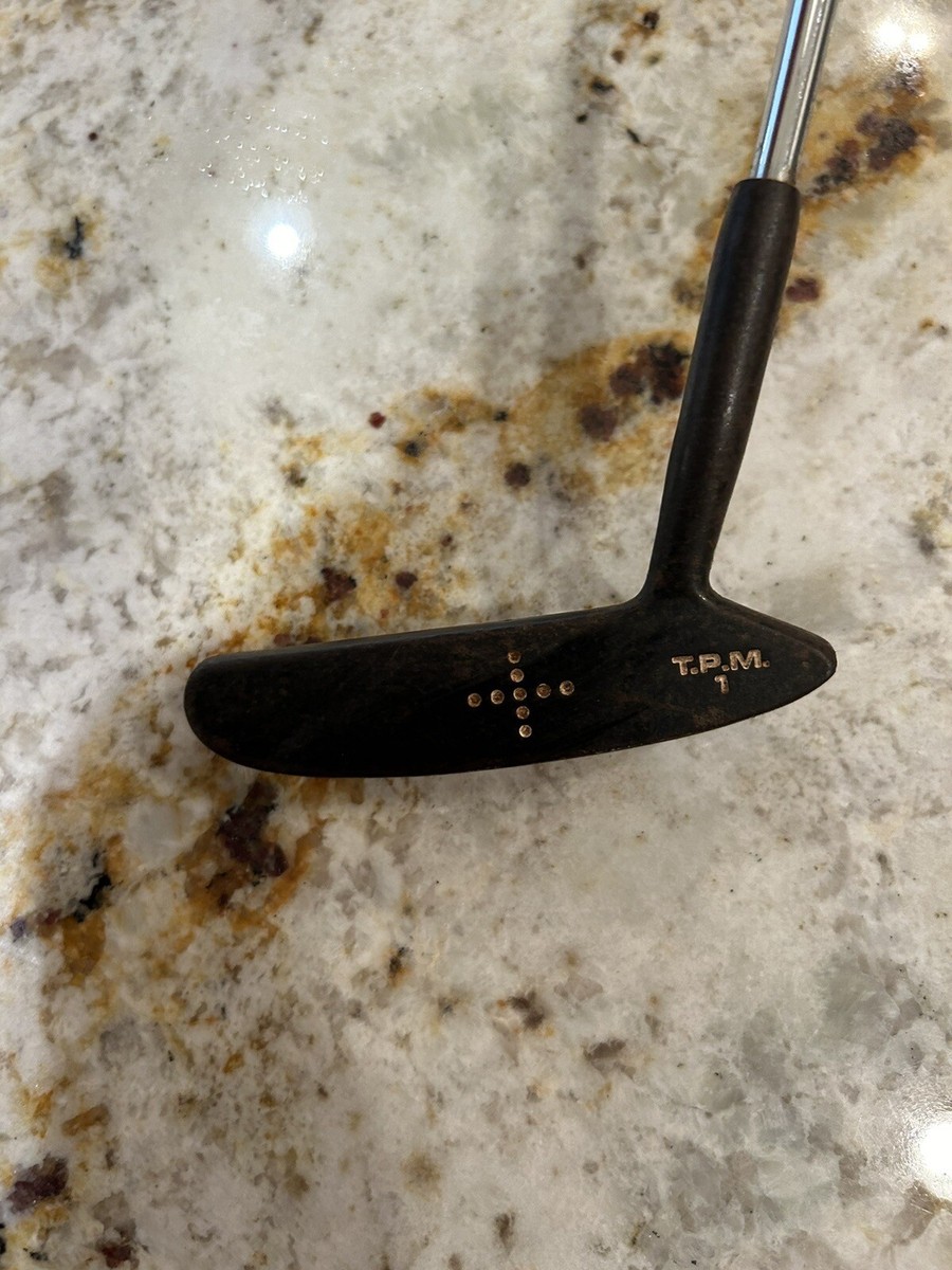 TPミルズ SPALDING T.P.M. Ⅰ L字パター 35インチ Spalding TPM 1 Precision Ground T.P. Mills Putter RH Steel