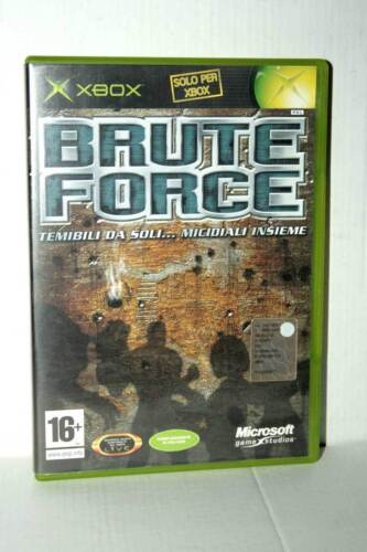 BRUTE FORCE GAME USED GREAT CONDITION XBOX ITALIAN EDITION PAL FR1 41765 - Picture 1 of 1