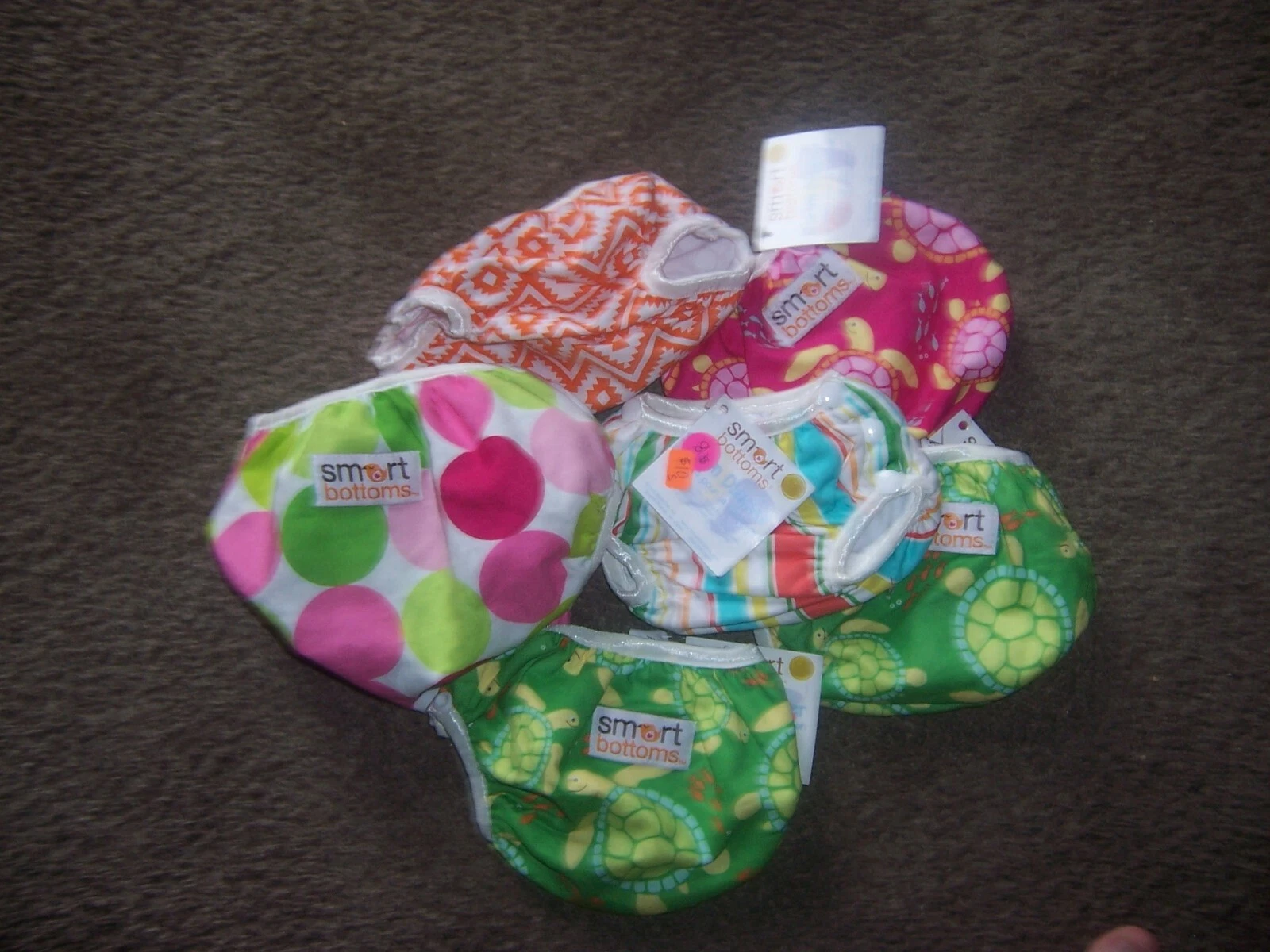 Smart Bottoms Swim diaper lot All new total of 6