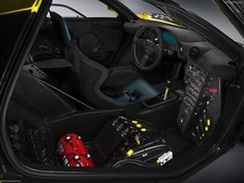 Cars 1995 gtr mclaren f 1 race racing supercar Desk Mat Stitched