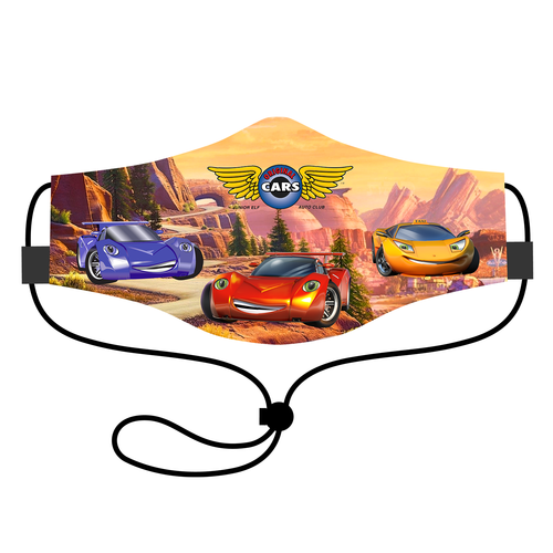 Kids Face Mask For Boys and Girls Washable Reusable + 1 Filter - Similar Disney - Picture 11 of 15