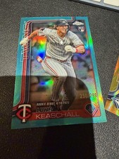 2025 topps chrome update luke keaschall aqua /299