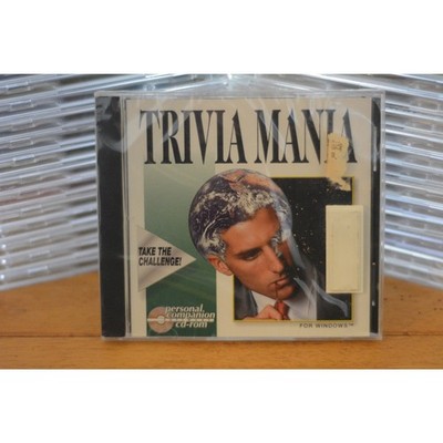 Vintage Trivia Mania PC CD-ROM Game For Windows Quiz Personal Companion New