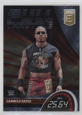2023 Panini Donruss Elite WWE Full Throttle Carmelo Hayes #2 18sb