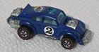 Hot Wheels Redline 1970 EVIL WEEVIL Volkswagen Blue With Display Case #2