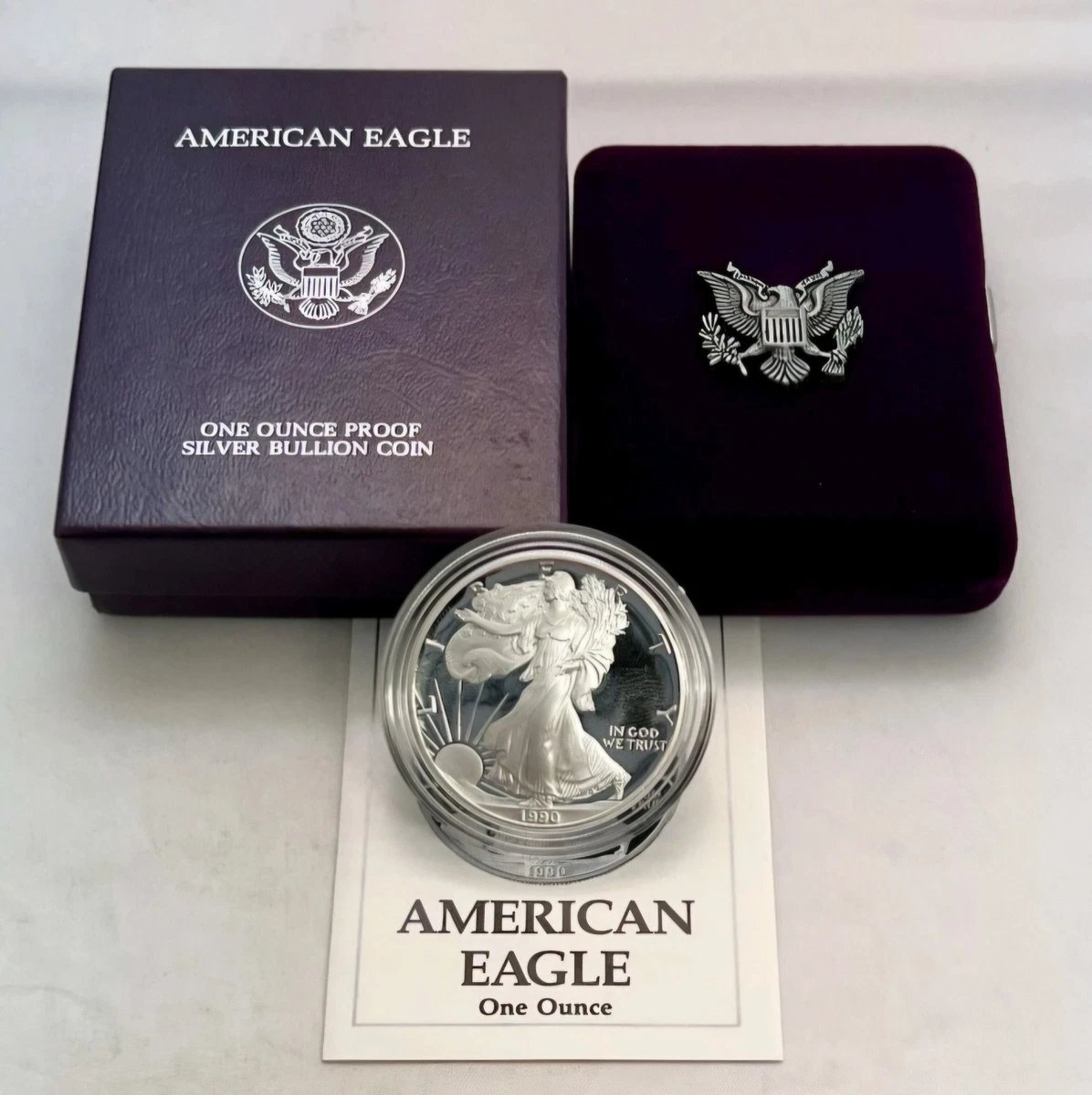 精铸美国硬币精制套币1990 | eBay