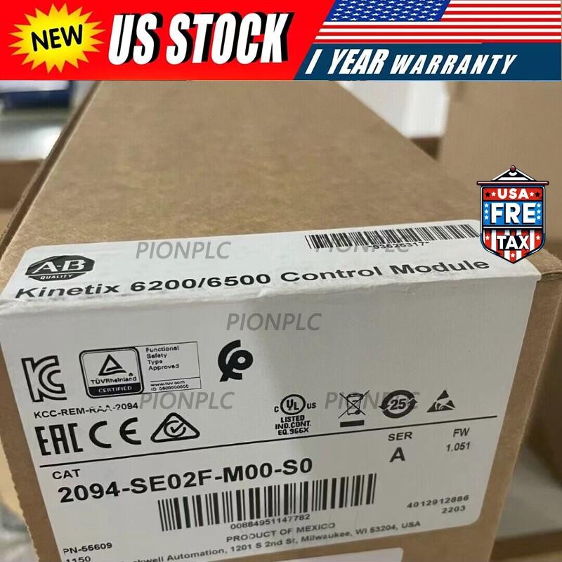 New Allen Bradley 2094-Se02F-M00-S0 Kinetix 6200 Safe Off Ctrl Module Series A
