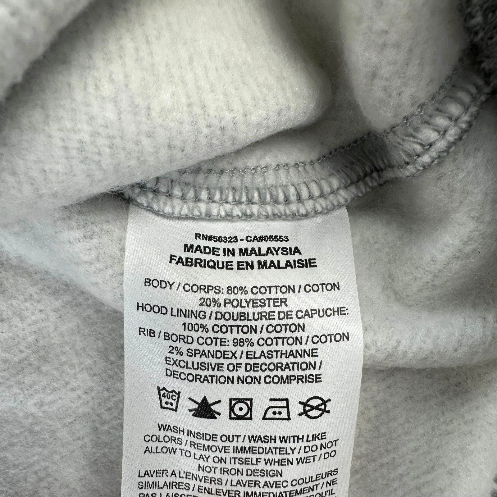 WNBA Nike Hoodie Mens XL Gray Make 'Em Talk Pullover Fleece Sweatshirt Pullover image 7