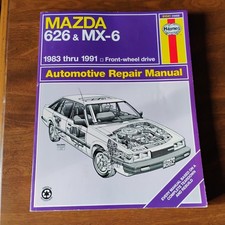 Haynes Mazda 626 Mx-6 1983-1991 Front Wheel Drive Automotive Repair Manual