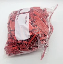Lot Of 2 Pounds Lbs Of Lego Random RED Parts Pieces Bricks