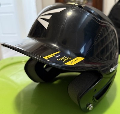 Easton Alpha T-ball Helmet Black 6 1/4 - 6 7/8 Small Baseball Batting Helmet