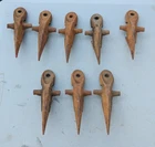 Vintage Gravely Two Wheeled Tractor Sickle Bar Mower Guards (8) MD989