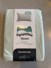 New Squishmallows SquishPillow Ultra Soft Pillowcase Standard Mint Pastel Green