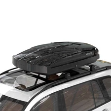 15.5 ft³ ABS Car Roof Top Box Cargo Luggage Carrier 2 Locks Toolless Install Blc