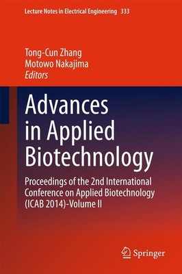 Advances in Applied Biotechnology Tong-Cun Zhang
