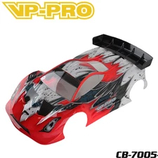 VP-PRO CB-7005 1/8 GT Clear Car Body Shell .8mm 1.0mm RC Racing Nitro Electric