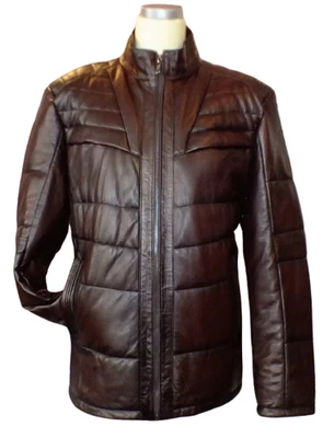 Trendy!!  Herren  Lederjacke/ Steppjacke  Gr.52 NEU - Bild 1 von 4