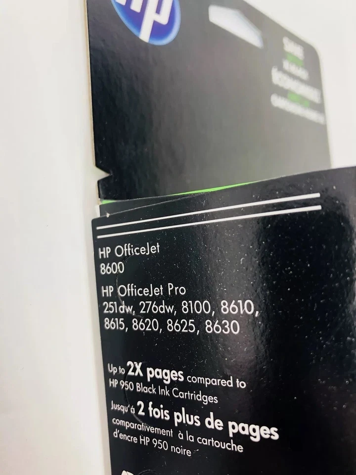 PACK DE 4 TINTAS HP GENUINAS 950XL NEGRAS Y 951 COLOR OFFICEJET PRO 8100 Caja Sellada  Foto 3 de 4