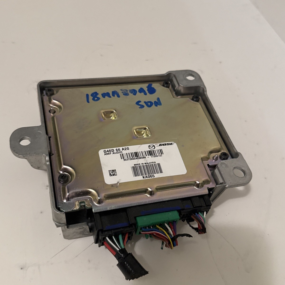 2018 MAZDA 6 BOSE AUDIO RADIO STEREO AMP AMPLIFIER OEM G46D66A20