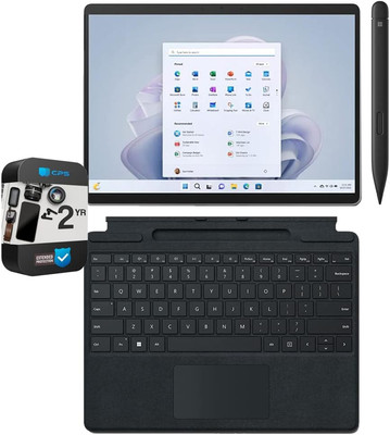QIX-00001 Surface Pro 9 13'' Touch Tablet, Intel I7, 16GB/512GB, Platinum Bundle 