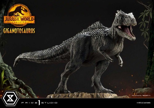 Prime Collectible Figures Jurassic World Domination Giganotosaurus 1/38 Scale - Picture 3 of 24