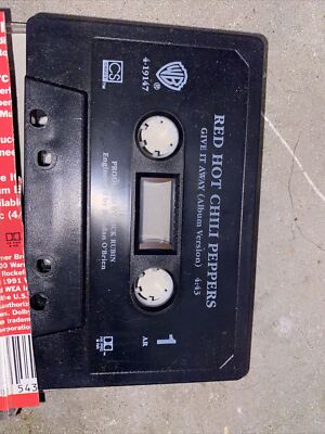 Red Hot Chili Peppers Give it Away Single Cassette Tape