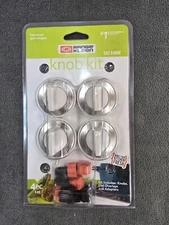 Range Kleen Gas Replacement Knobs in White 8234 ~ New & Sealed
