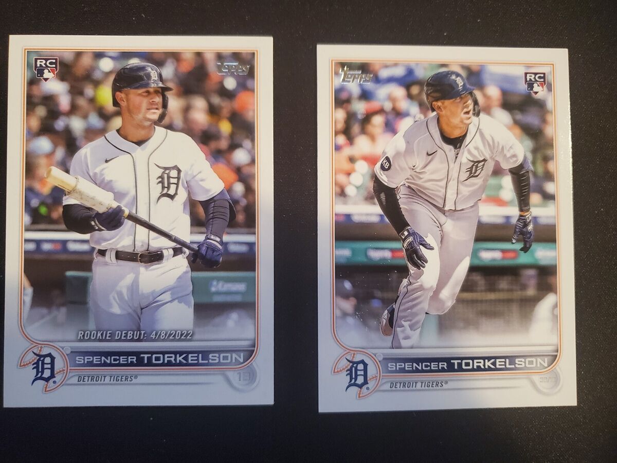 Spencer Torkelson RC Lot! 2022 Topps Update US20 and Rookie Spencer Torkelson RC Lot! 2022 Topps Update US20 and Rookie