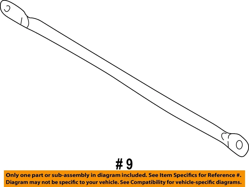 Used Windshield Wiper Linkage fits: 1998 Nissan Altima Grade A - Image 4 of 4