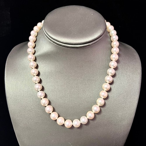 Estate Akoya Pearl X Necklace 