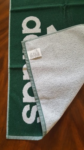 Adidas Tennis Gym Towel Green 40" x 20" - Picture 6 of 10