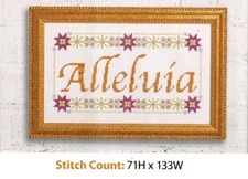 SING PRAISE  CROSS STITCH PATTERN ONLY     YD WRP