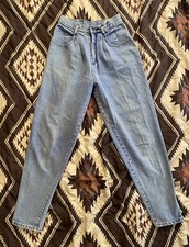 Vtg 90s STEEL JEANS Women’s High Waist Blue Jeans Made In USA Size 11 (27x30)