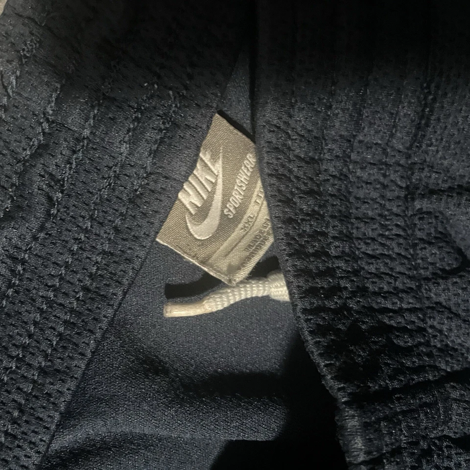 Vintage Nike Track Pants Men’s XXL Blue Baggy Y2K Wide Leg Mesh Sweatpants - Image 2 of 4