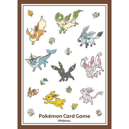 1 Sleeve Eevee Collection Eeveelution Eevee | Pokemon Center Card Game (2021)