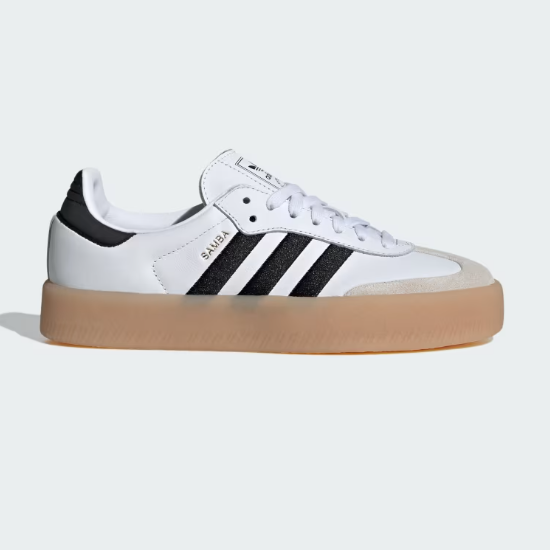 【adidas】SAMBA OG ★IG5744★ ホワイト/ブラック Adidas Women's Sambae OG Leather Shoes 'White/Black/Gum