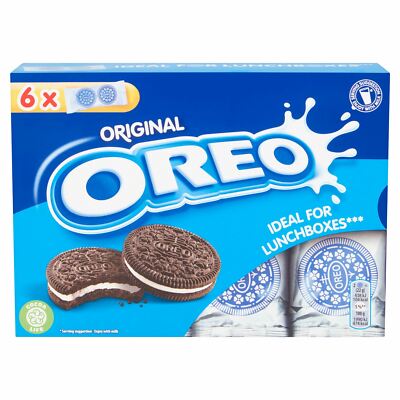 Oreo Lunchbox Vanilla - 132g - Pack of 2