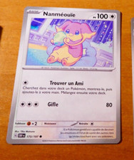 POKEMON FLAMMES OBSIDIENNES CARD CARTE NANMEOUIE 173/197 FR OBF JCC NM 2023