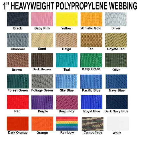 Polypropylene Webbing - Highly rated Buy It For Life recommendation