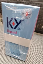 K-Y KY Liquid Classic Smooth Personal Water Lubricant 2.4 OZ Pack of 4 + 1 Free!