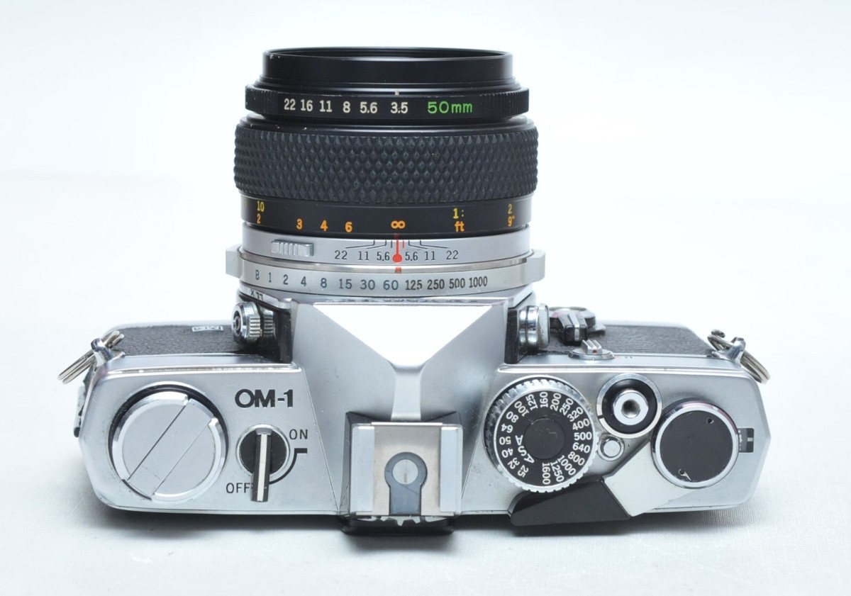 ★OLYMPUS OM-1 + ★ MACRO 50mm Exc+5] Olympus OM-1 MD SLR Film Camera W/50mm F3.5 Macro